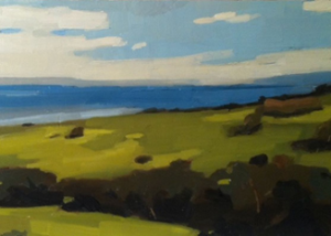 Point Addis Vic, 2012, Oil on Board