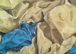 Fabric Study, 2013 Oil on Canvas