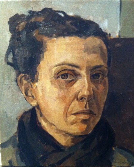 Self Portrait, 2012, Oil on Canvas