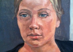 Portrait detail, Oil on Canvas, 16yrs