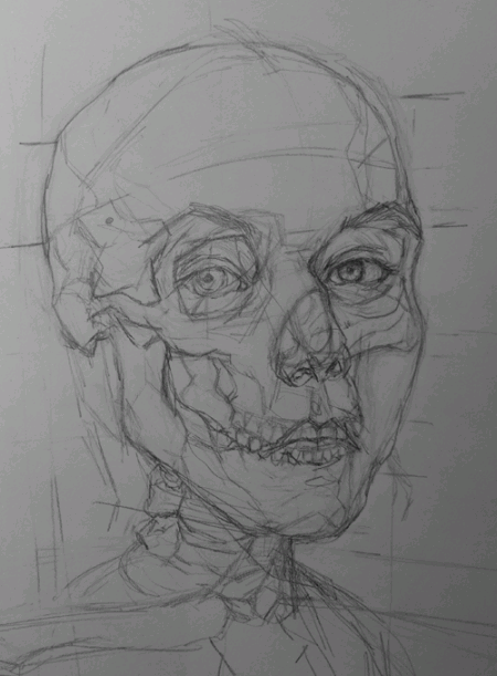 Observational Drawing, Yr10 , Pencil on paper