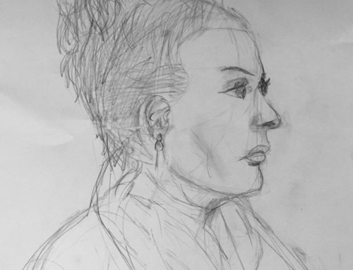 Juniors Drawing Portrait 2 – Rings Road Art Studio Melbourne